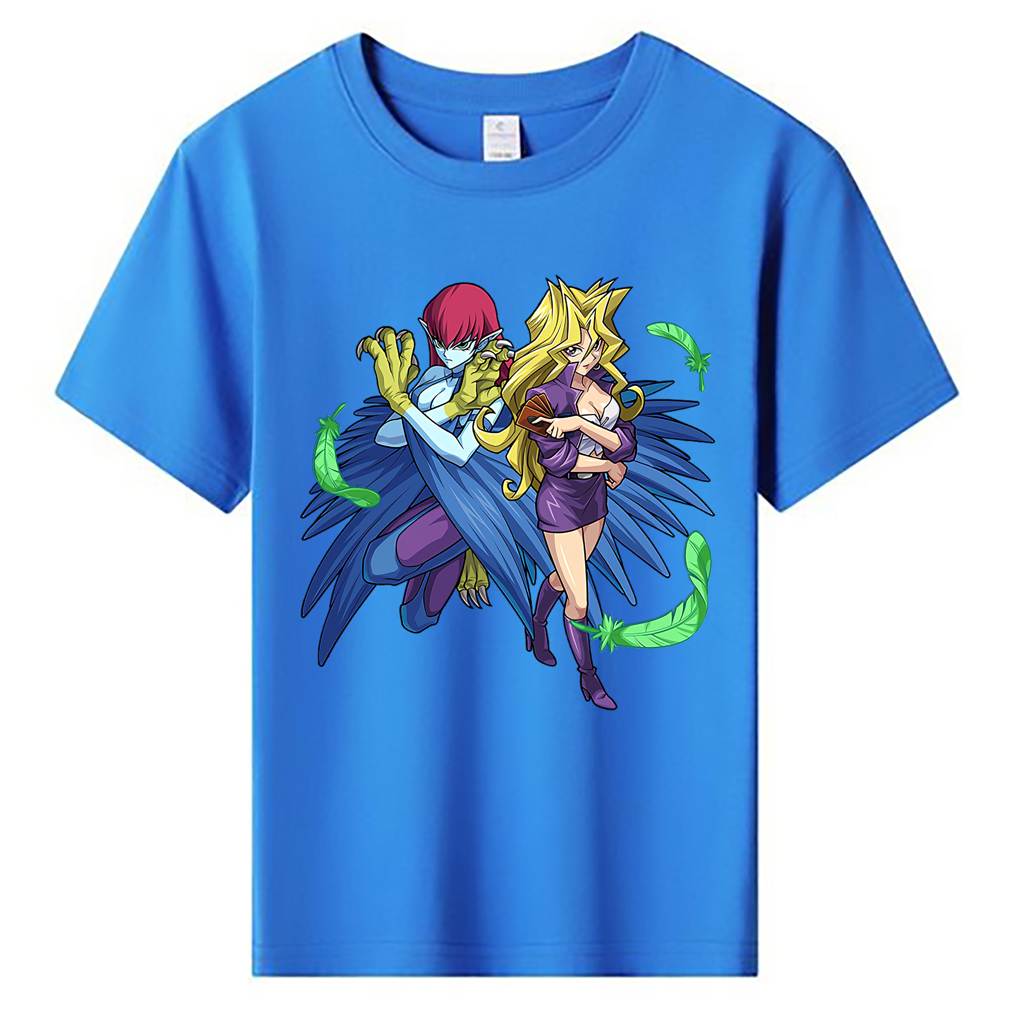 （画像用） 遊☆戯☆王 Yu-Gi-Oh! 綿100％キッズTシャツ（フロントプリント）